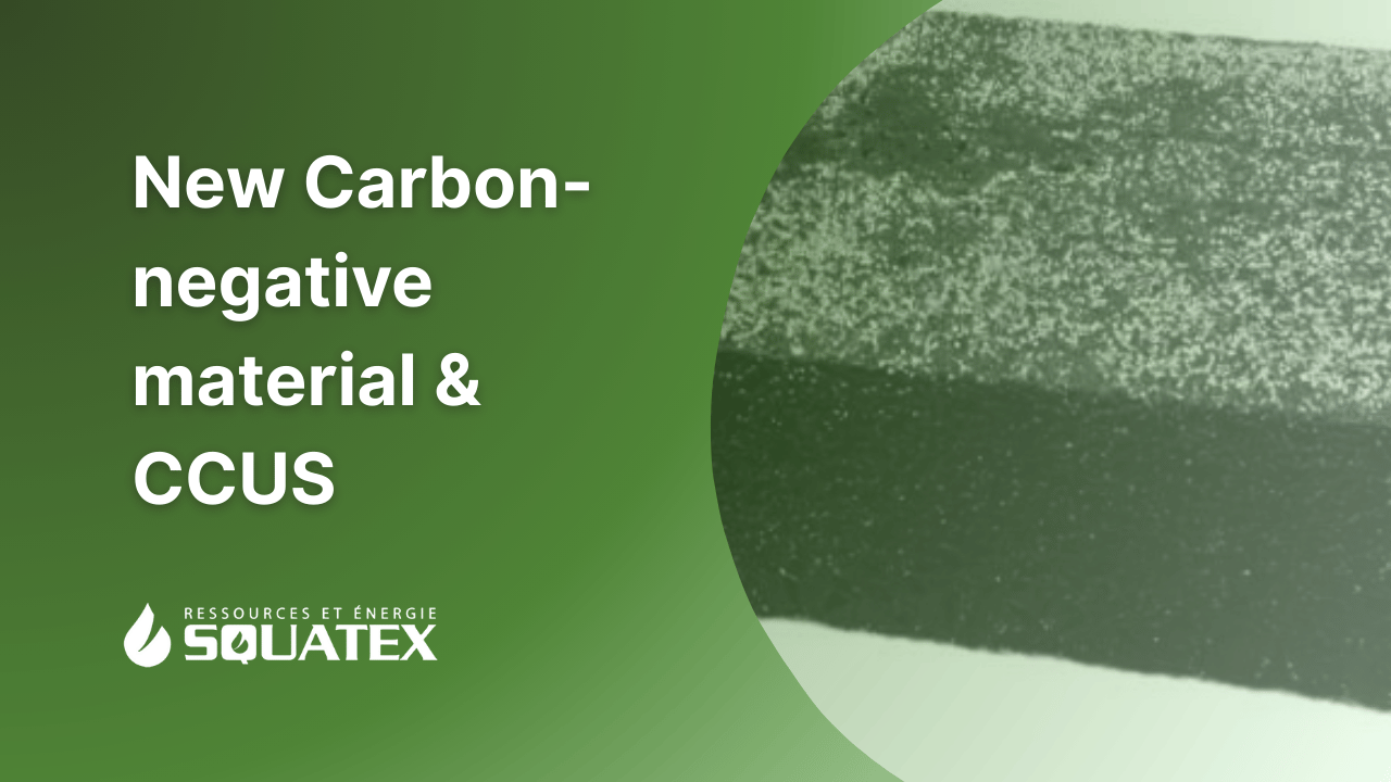 Carbon-negative materials and CCUS: towards a complementary approach to CO₂ management