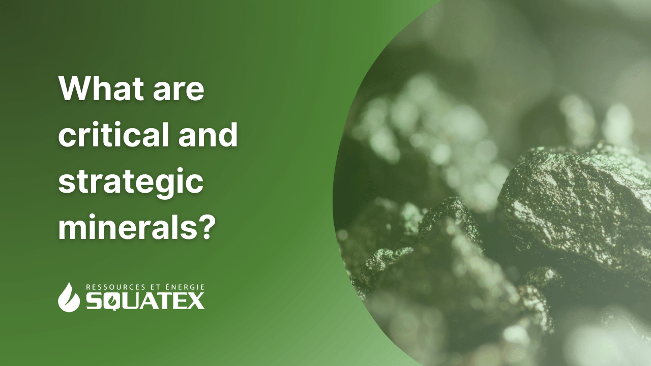 What are Canada's critical and strategic minerals? 