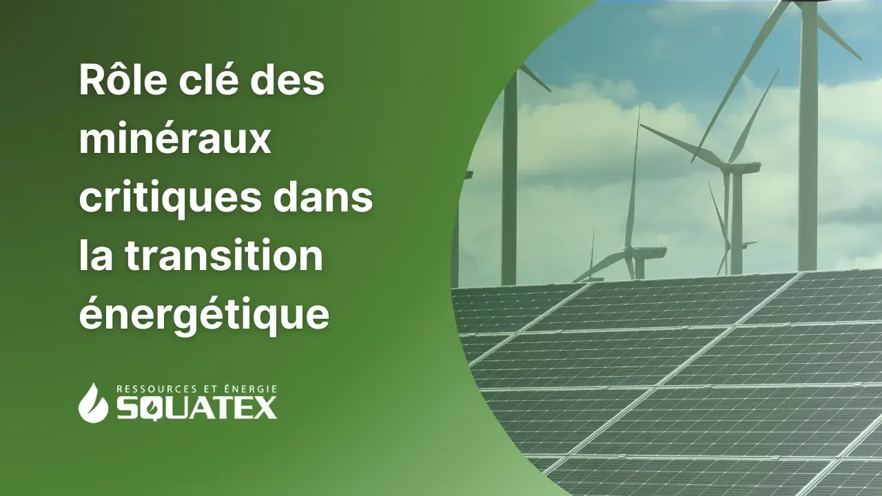 Quelles technologies vertes dépendent des minéraux critiques ?
