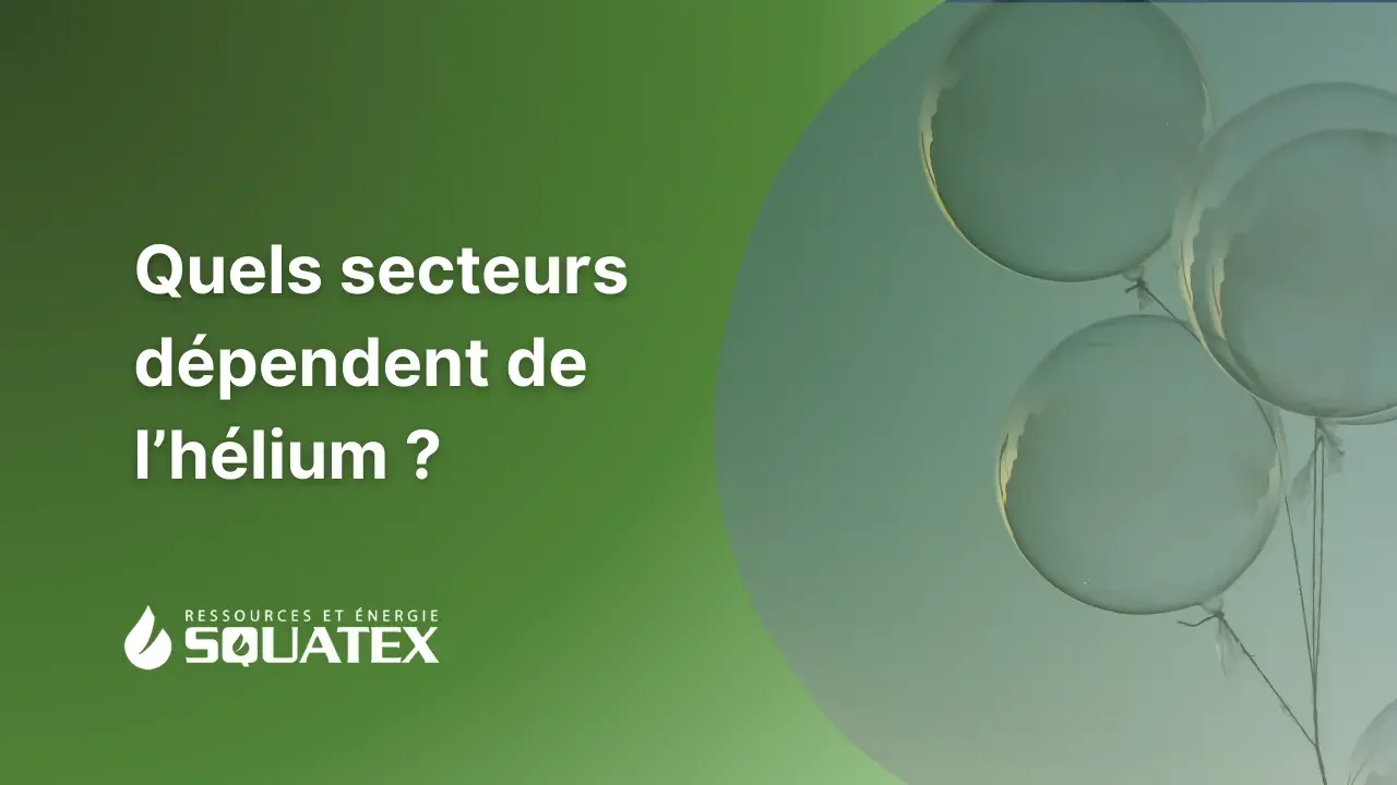 Quels secteurs dépendent de l’hélium ?