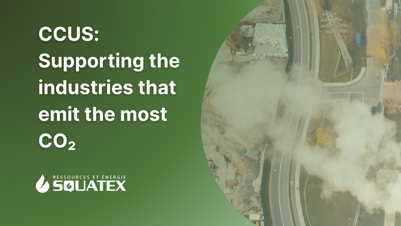 Which industries emit the most CO₂ and how can CCUS help?