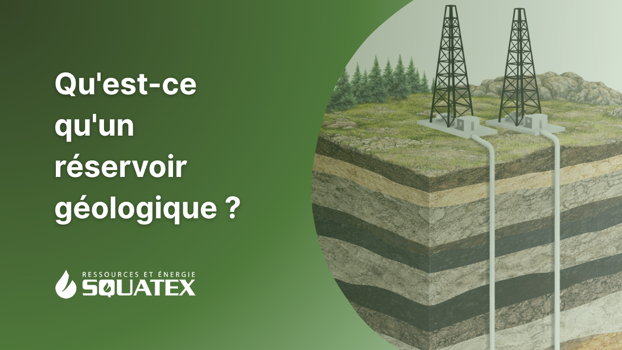 Qu'est-ce qu'un réservoir géologique ?