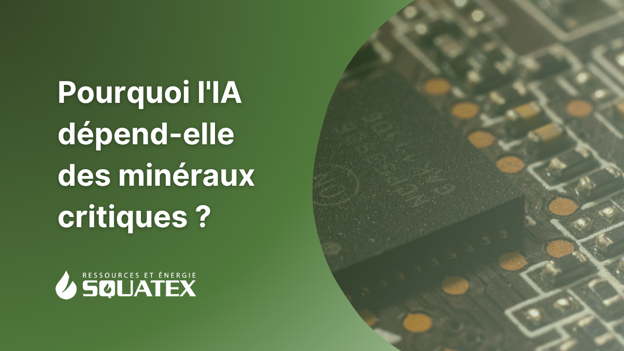 Pourquoi l’intelligence artificielle dépend des minéraux critiques ?