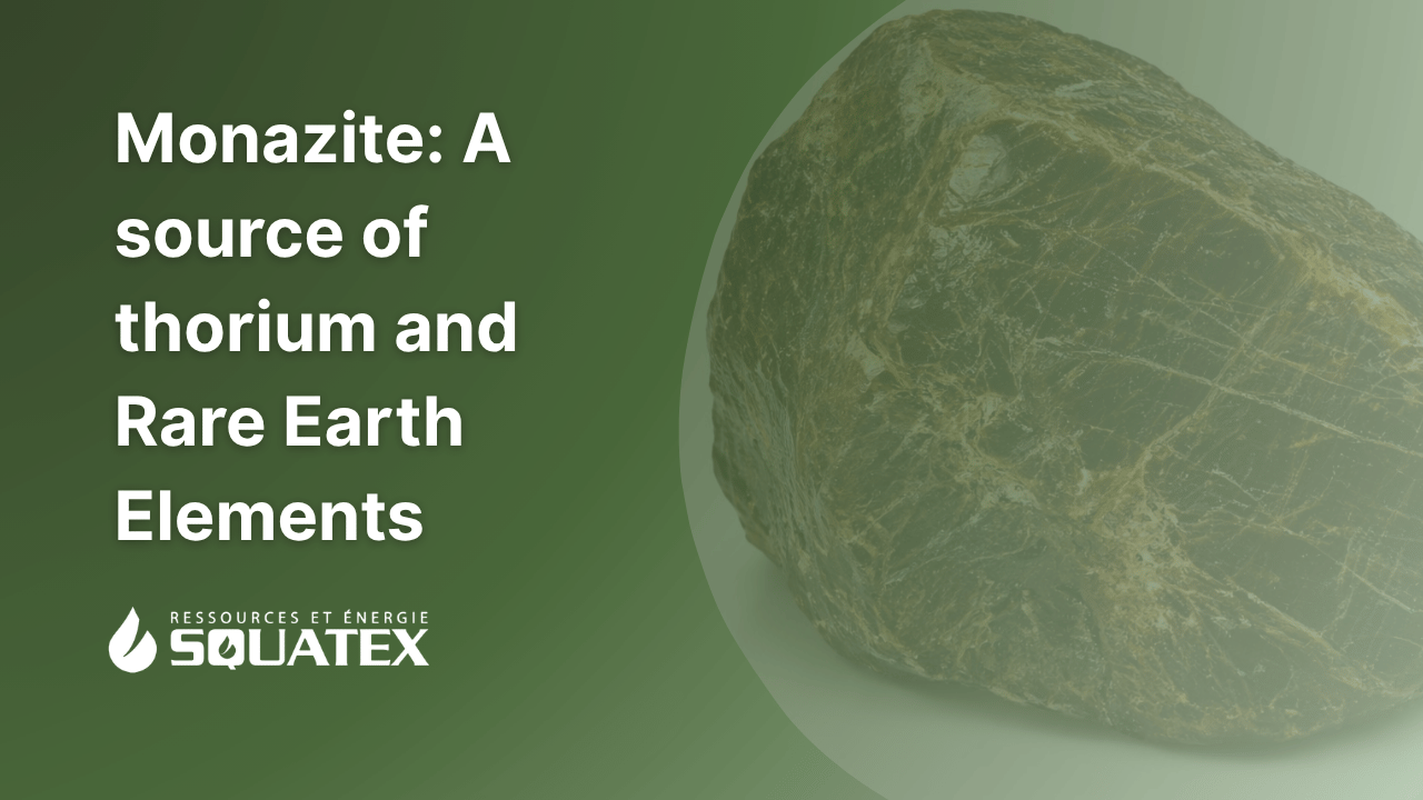 Monazite: A Mineral from Sands Containing Thorium and Rare Earth Elements