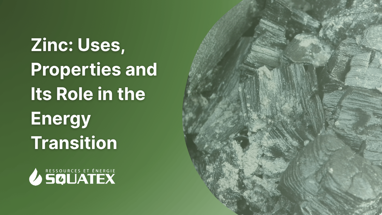 Zinc: Uses, Properties and Its Role in the Energy Transition