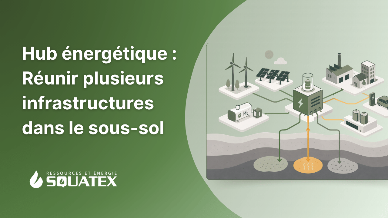 Hub énergétique : comment le sous-sol peut réunir géothermie, CO₂ et hydrogène