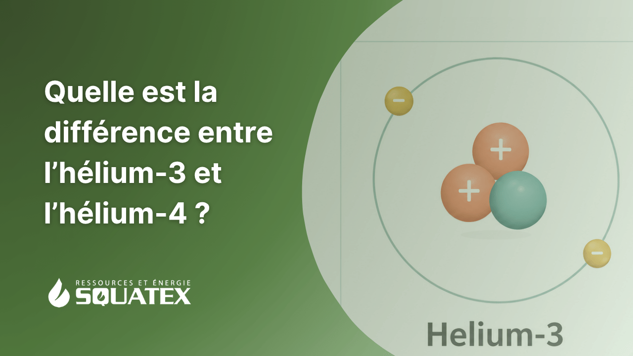 Quelle est la différence entre l’hélium-3 et l’hélium-4 ?