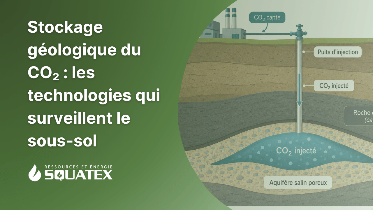 CO₂, sous-sol et surveillance : comprendre le monitoring du stockage géologique