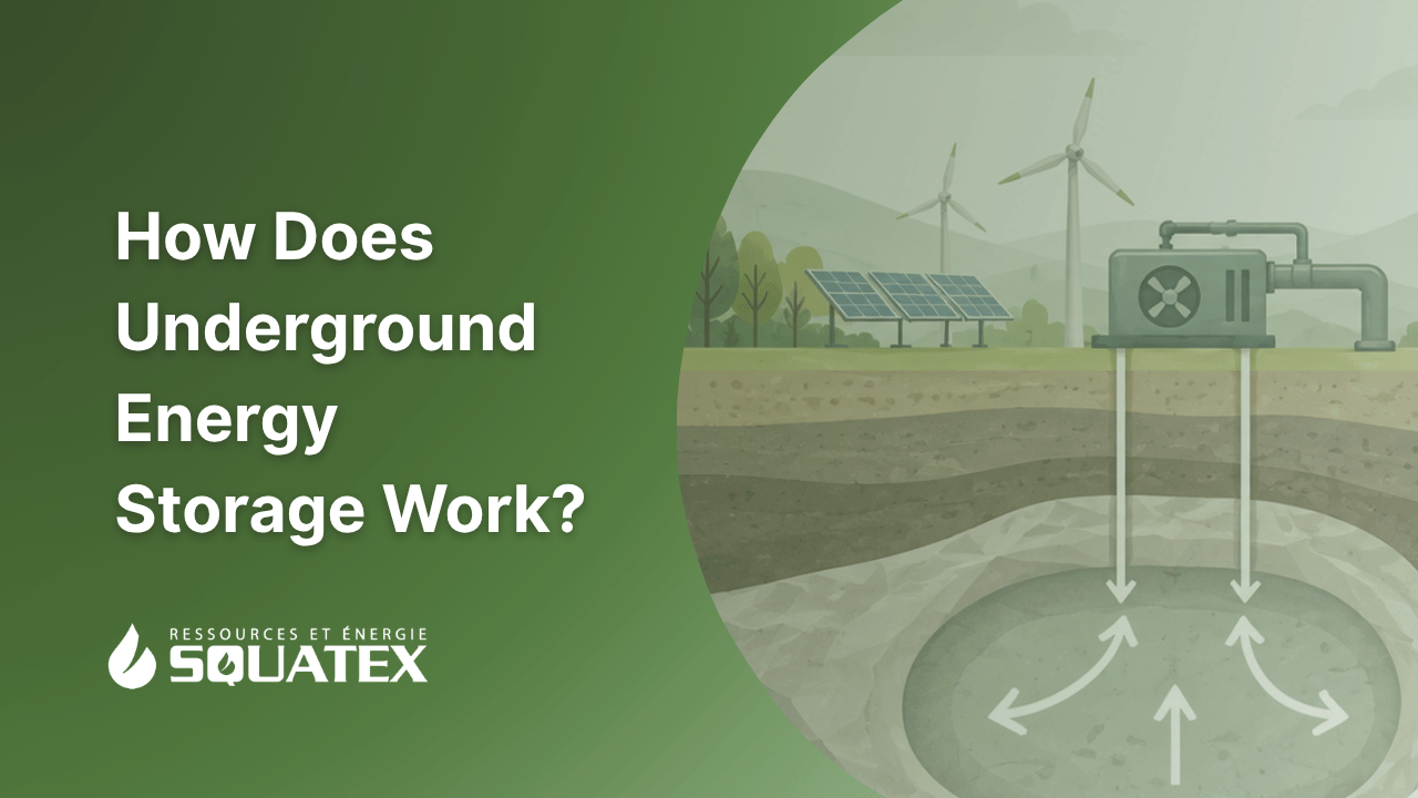 How Does Underground Energy Storage Work? Comparing CAES, UHS, UGS and UGSF