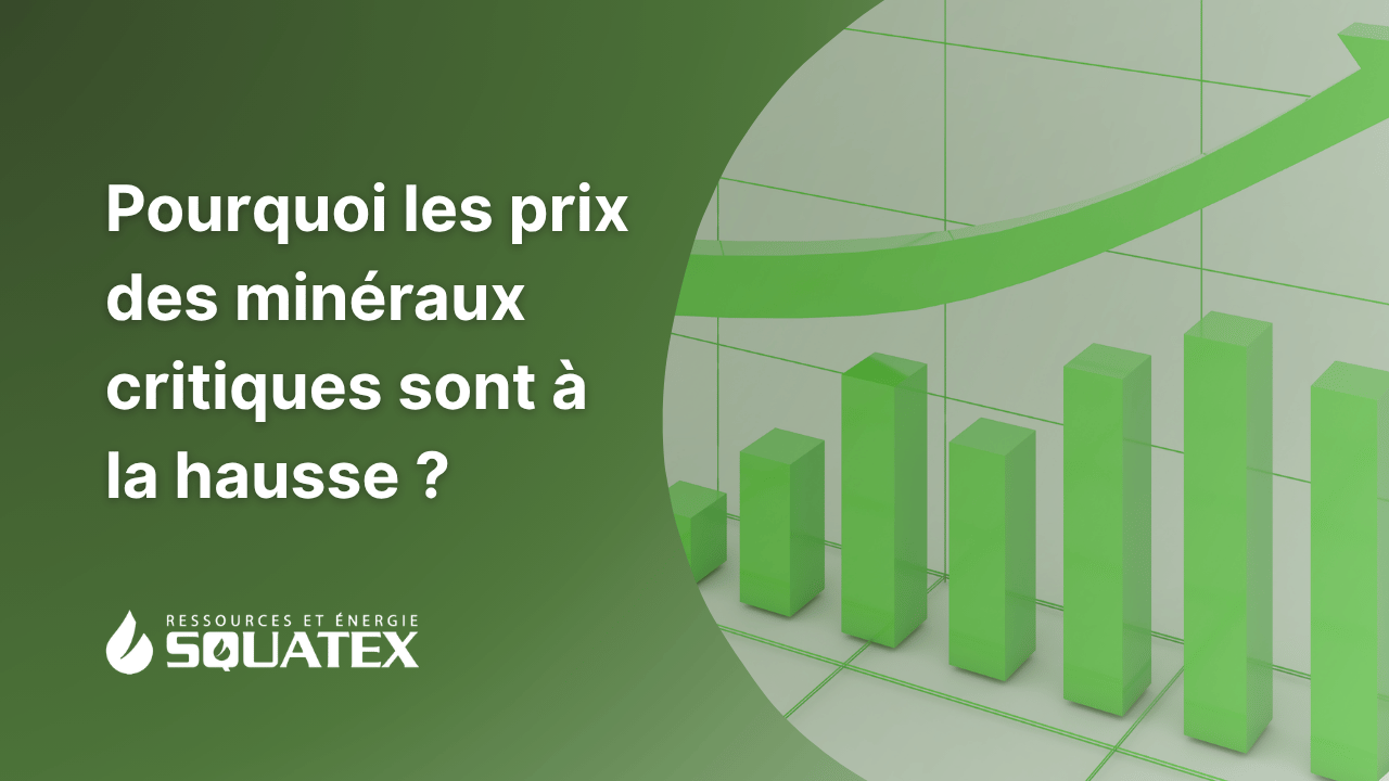 Minéraux critiques : pourquoi les prix ont rebondi en 2025 et 2026?