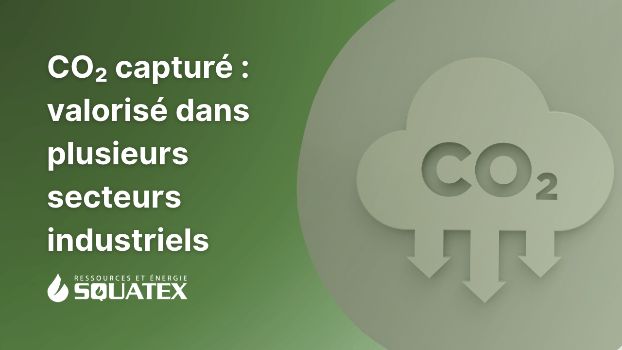 Qu'est-ce que l'utilisation du CO₂ capturé (CCU) et quels produits peut-on en fabriquer ?