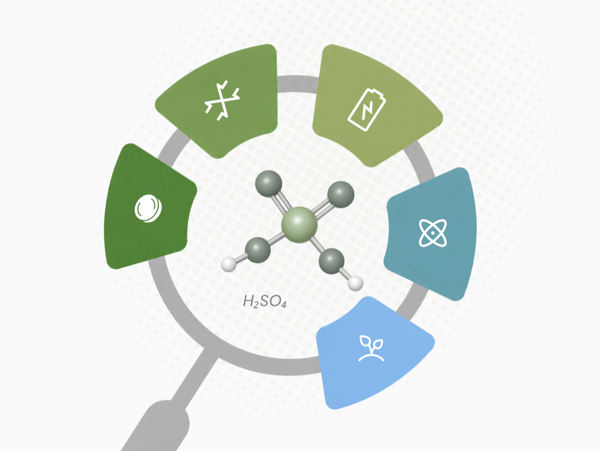 The Role of Sulfuric Acid in Critical Minerals