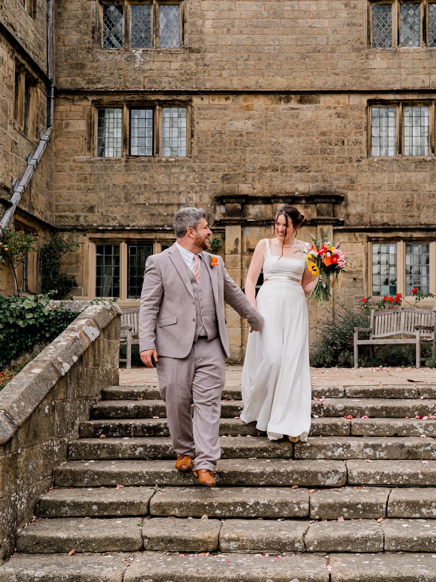 A quiet moment for Chris &amp; Tory after they said &ldquo;I do&rdquo; 💍

#eyamhallweddings #yorkshireweddingphotographer #peakdistrictwedding #weddinginspo #Weddingvibes #colourfulwedding #ukweddingphotographer #realweddingmoments #weddingmoments #