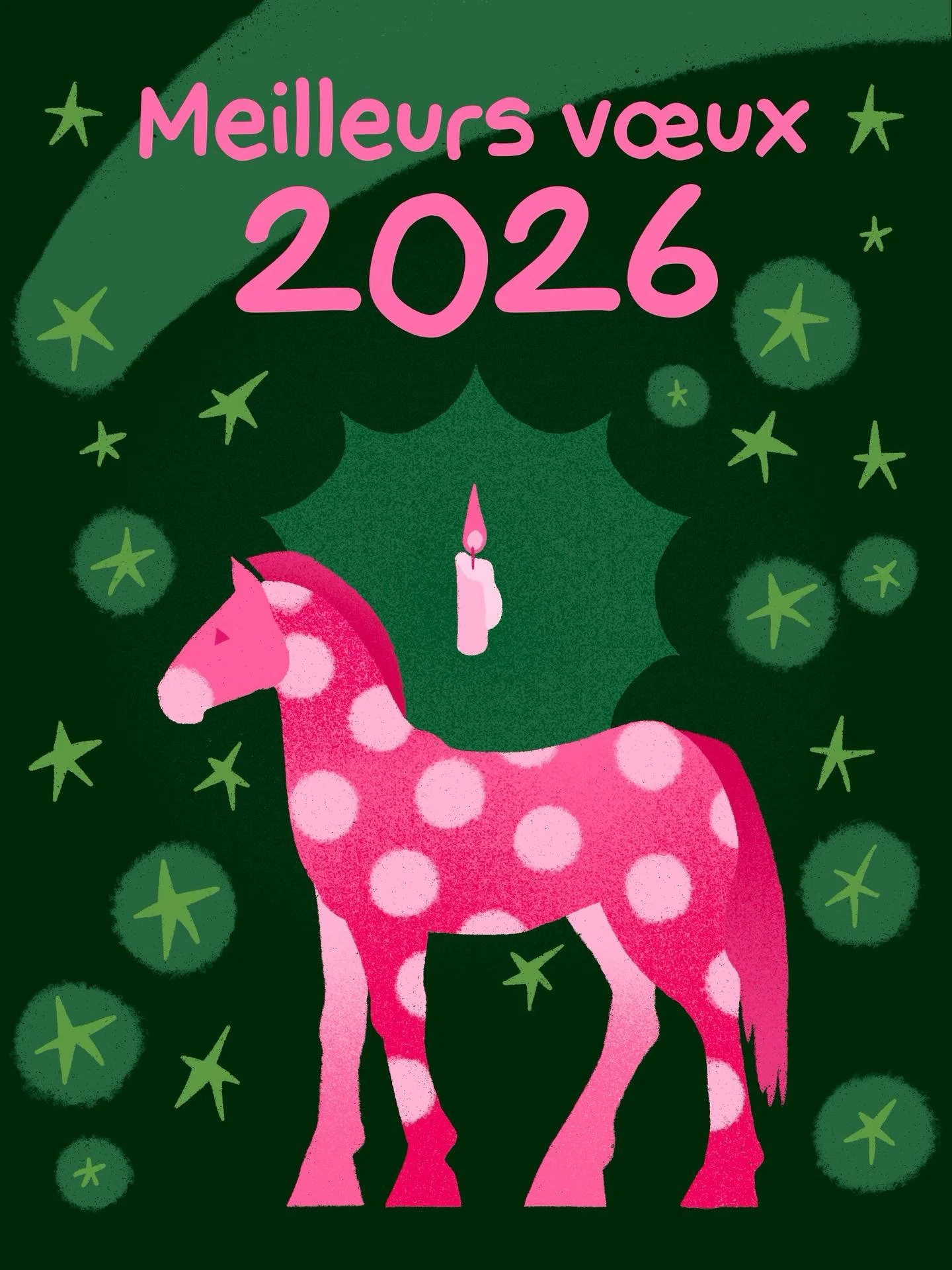 Ann&eacute;e du cheval, celle ci est pour moi ! Tr&egrave;s bonne ann&eacute;e &agrave; tous ⭐️