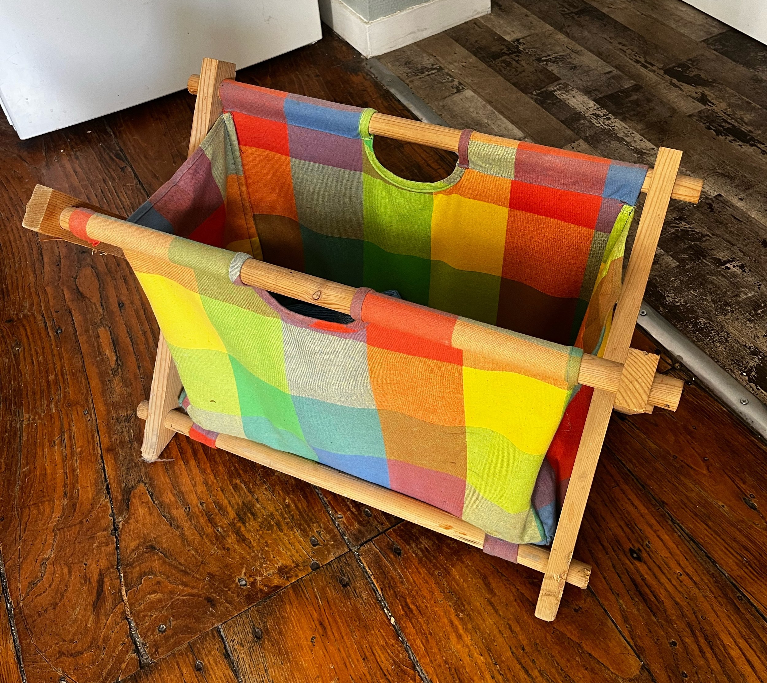 Un panier pour les torchons sales