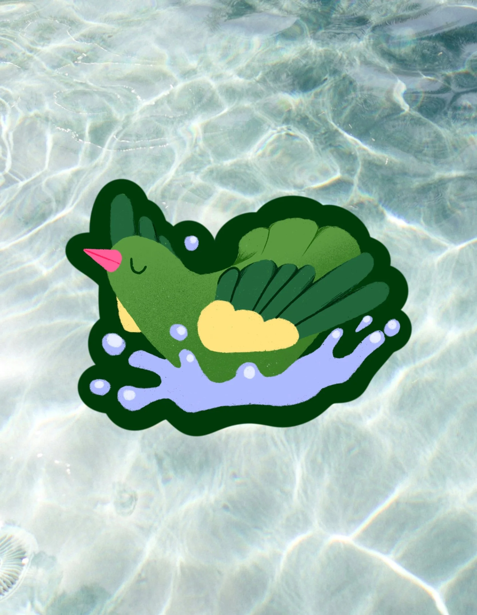 Stickers - Baignade