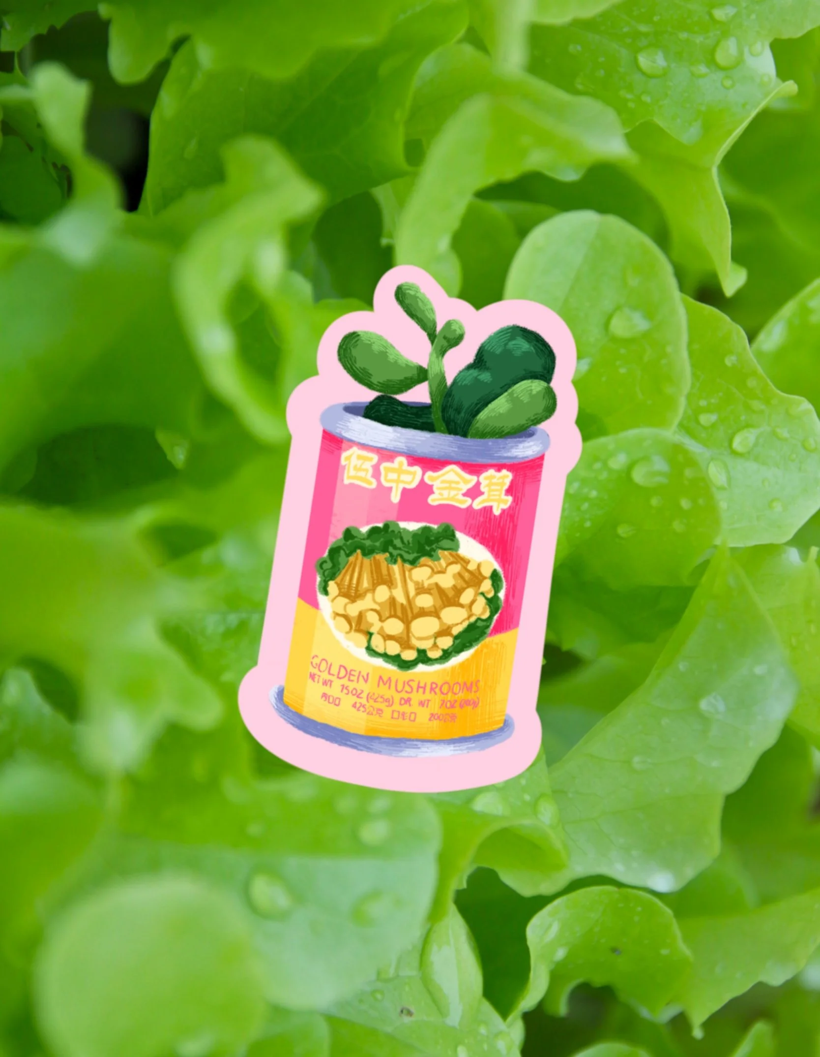 Stickers - Canette enoki