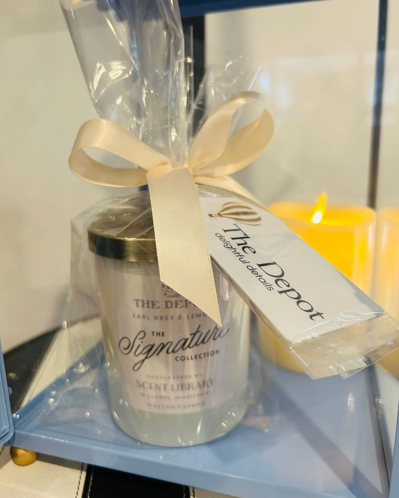 Yes. Both the gift certificate &amp; the candle are a great gift combo! 
#cardsandgifts #giftset #thoughtfulgifts #morristownnj #route202