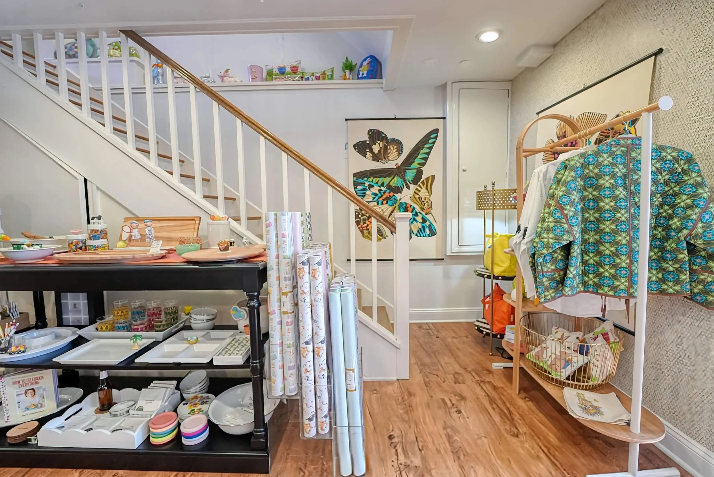 Caspari paper gift wrap rolls