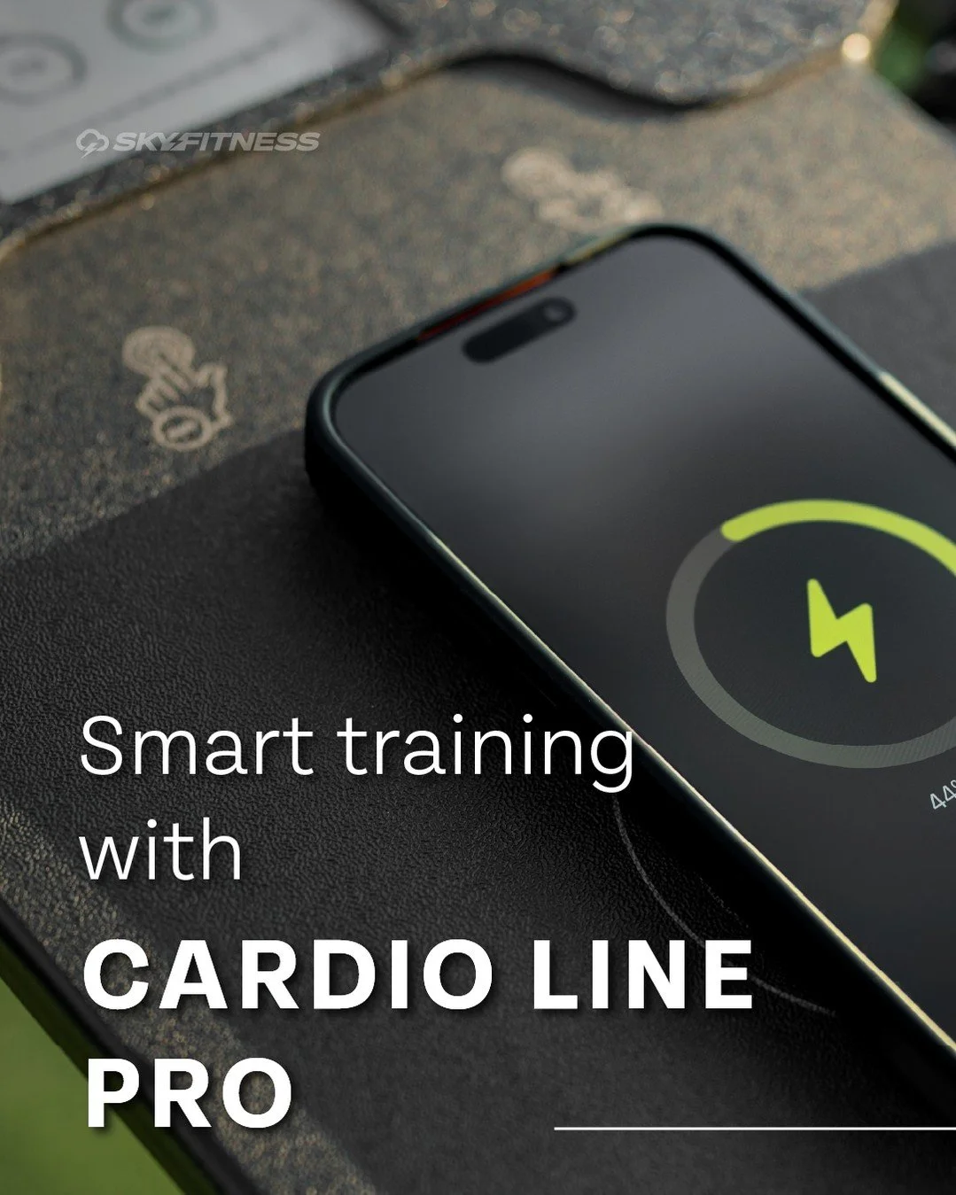 Cardio Line PRO changes the way you experience outdoor training by turning every movement into the driving force behind your workout and making each session more dynamic and engaging.

Powered by a self-sustaining magnetic generator it converts the u