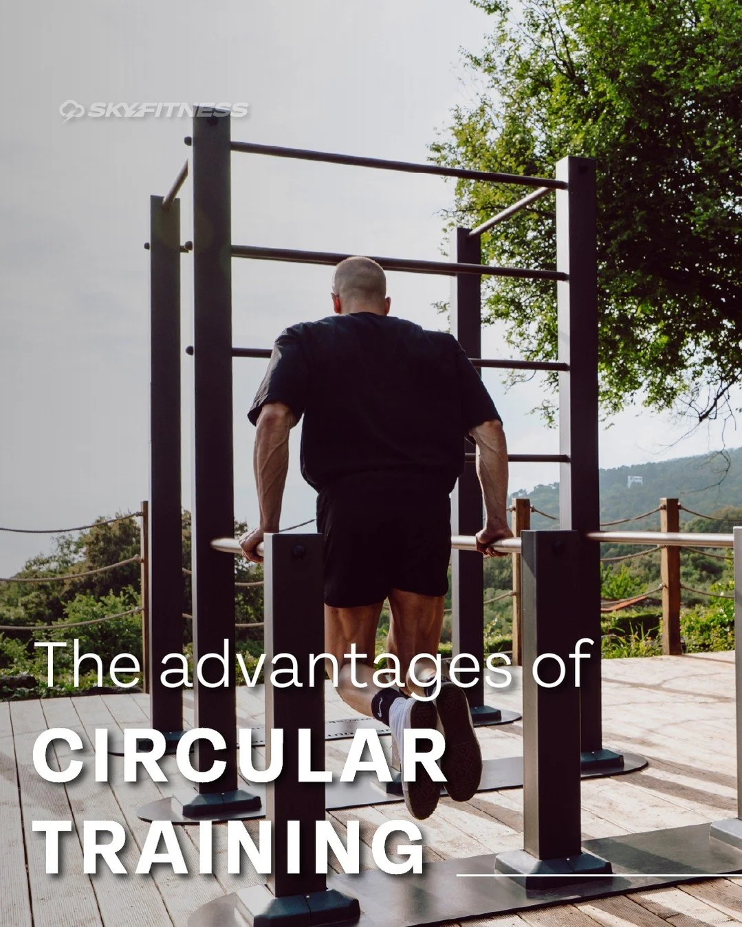 At Skyfitness every outdoor training area and circuit is carefully designed to support the circular training. Nothing is placed randomly, each structure and workout zone is created with a specific purpose.

The idea is to give everyone the possibilit