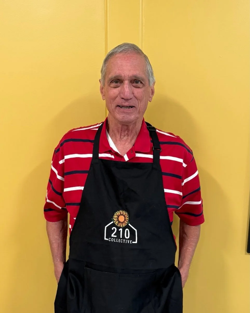 Today we honor and remember our friend, Tony.

Tony was one of 210 Collective&rsquo;s very first volunteers, and from the beginning, he faithfully showed up every Monday morning ready to serve. He was the one helping set up tables and making us laugh
