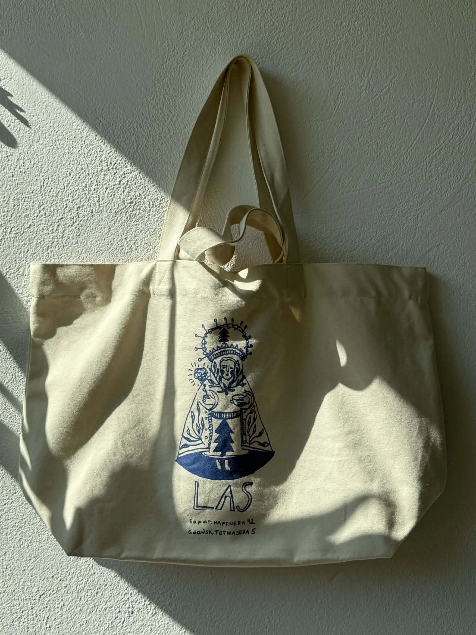 Torba shoperka 100% bawełna z Maryjką
