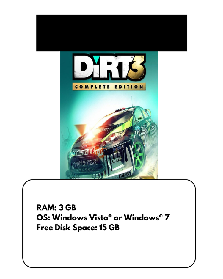 DIRT 3- COMPLETE EDITION