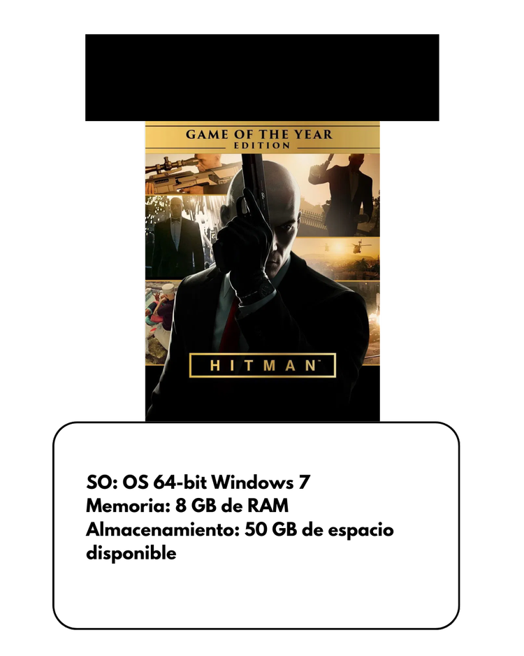 HITMAN- GAME OF THE YEAR