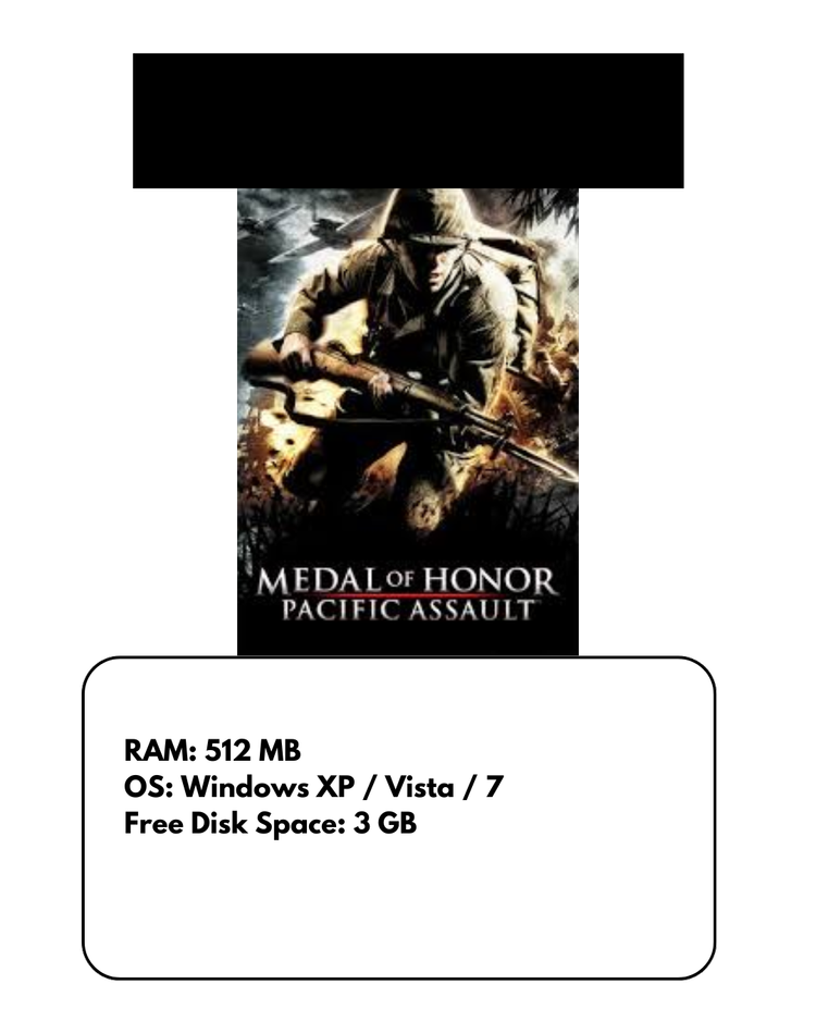 MEDAL OF HONOR: PACIFIC ASSAULT