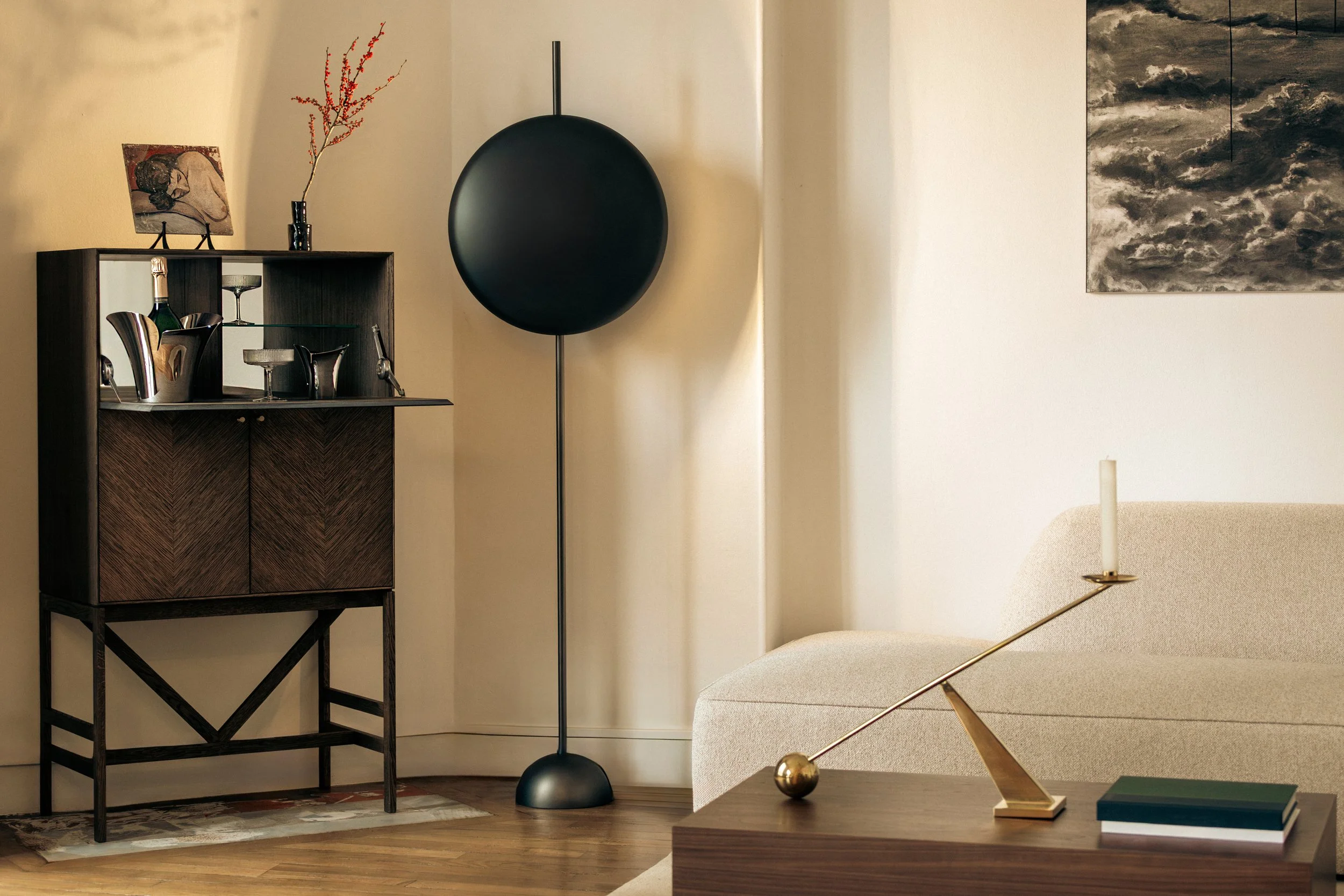 65 m² Paris apartment in Montmartre, reimagined with Scandinavian clarity and discreet japonisant details, combining minimalism, warmth, and functionality.