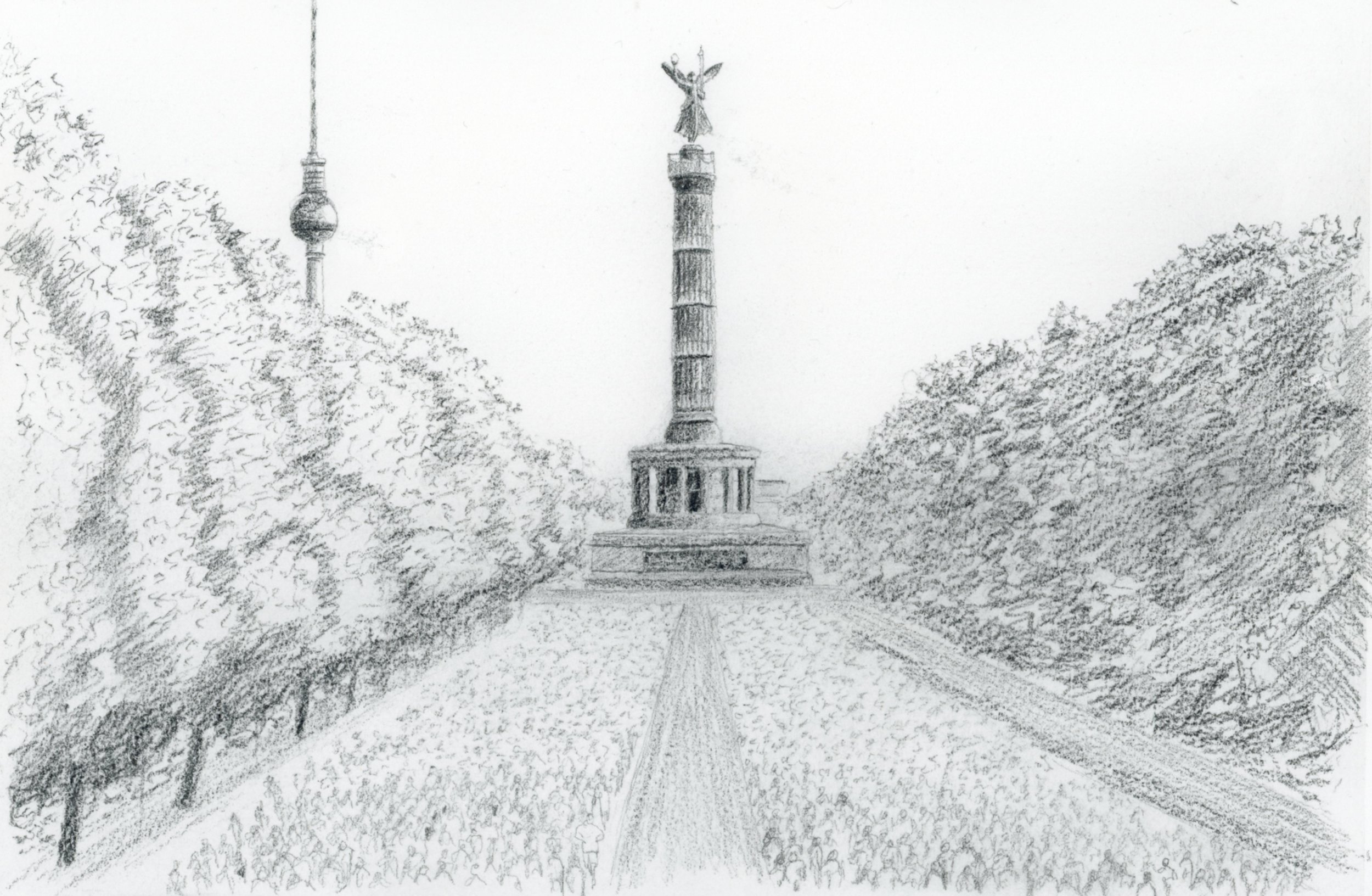 Berlin Marathon Note Cards