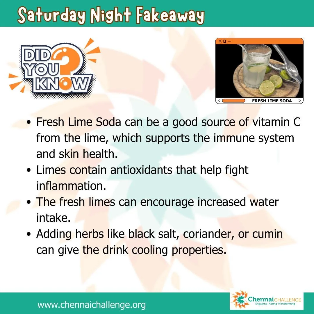 Fakeaway night...today is all about the Fresh Lime Soda or Nimbu, refreshing and delicious. #chennaichallenge #freshlimesoda #saturdaynightfakeaway