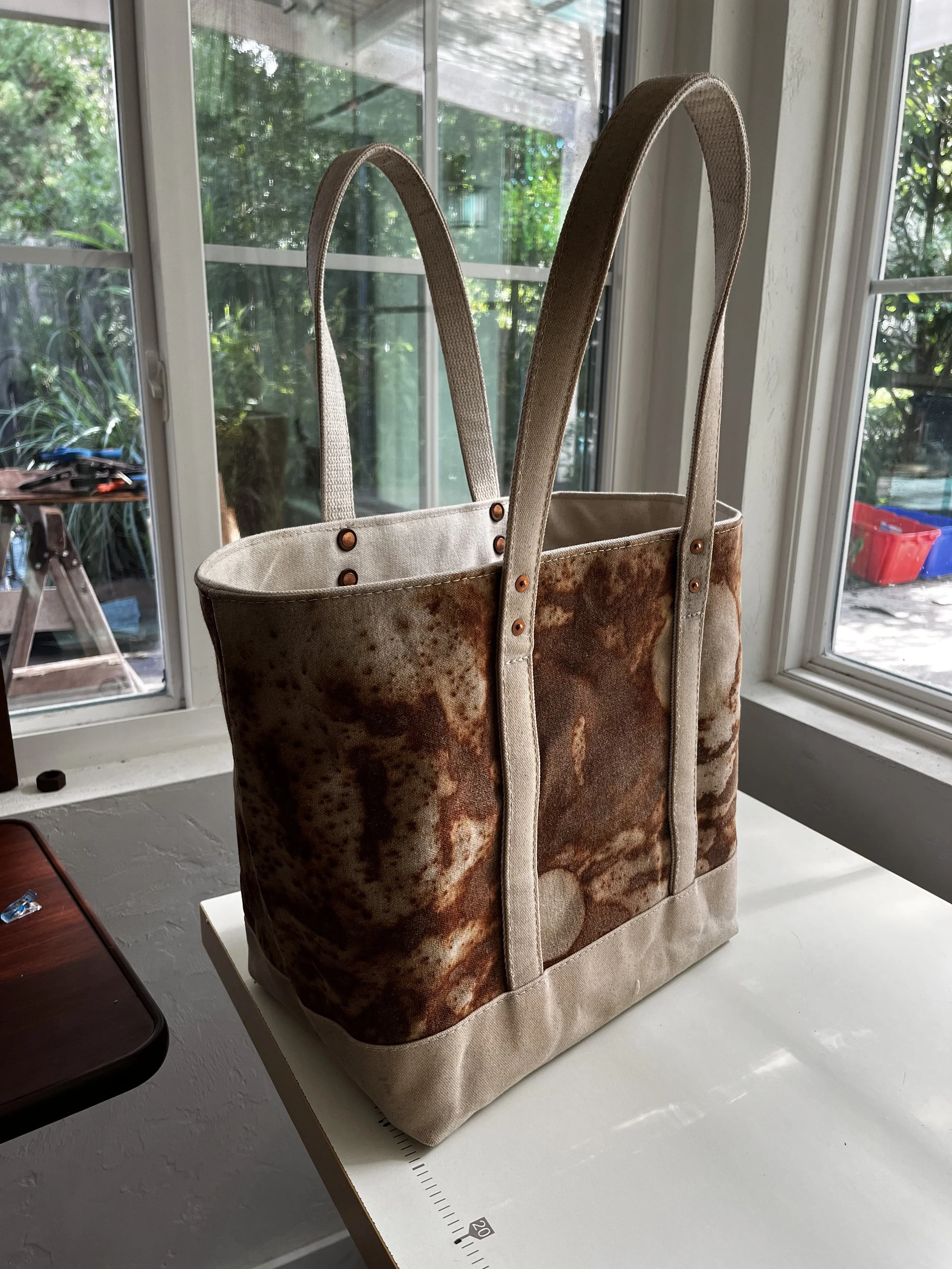 First Rust Printed Bag from the initial Rust Collection