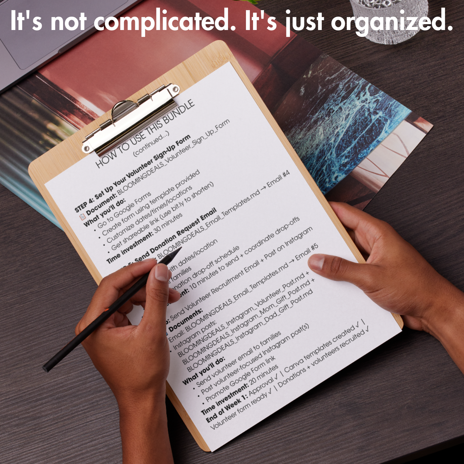 Bloomingdeals Checklist.png