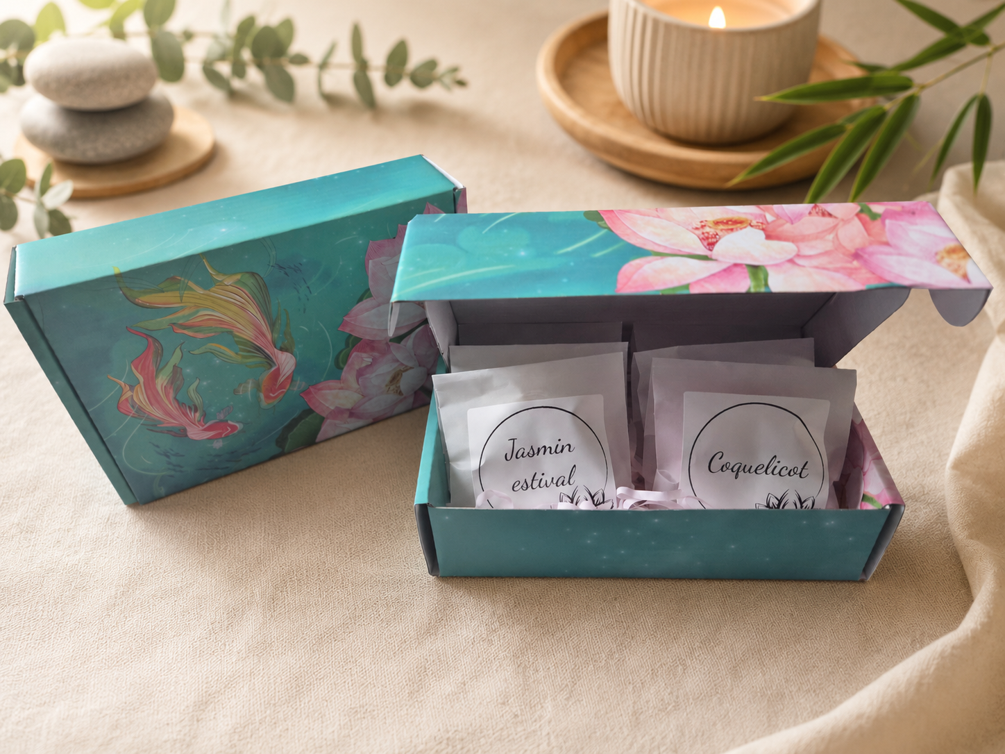 Boîte 6 Fondants – Spécial Fleur