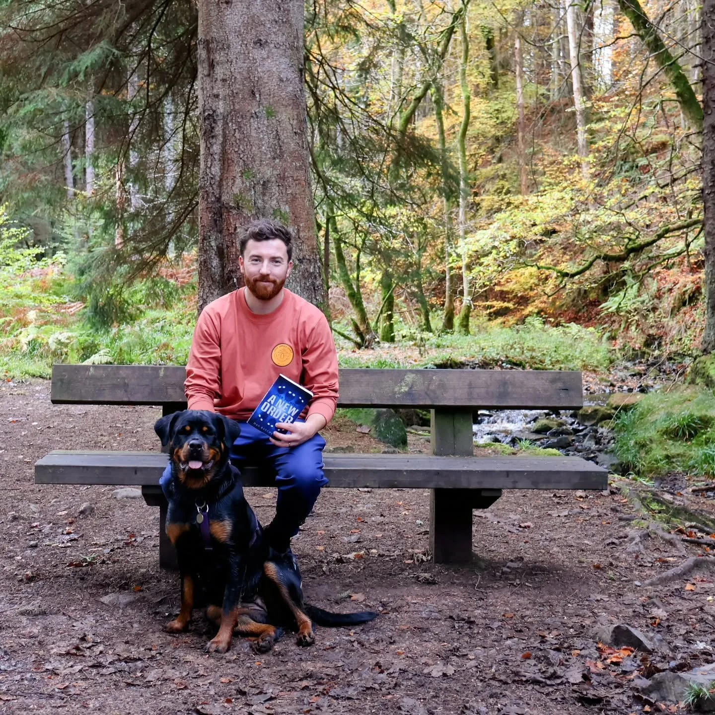 Reflecting on the journey of publishing my first novel whilst walking the legend that is @bonnie_batch_the_rottie 

As the book tour nears an end, there are too many people to thank. 

Firstly, @cranthorpemillner for believing in the story, and helpi