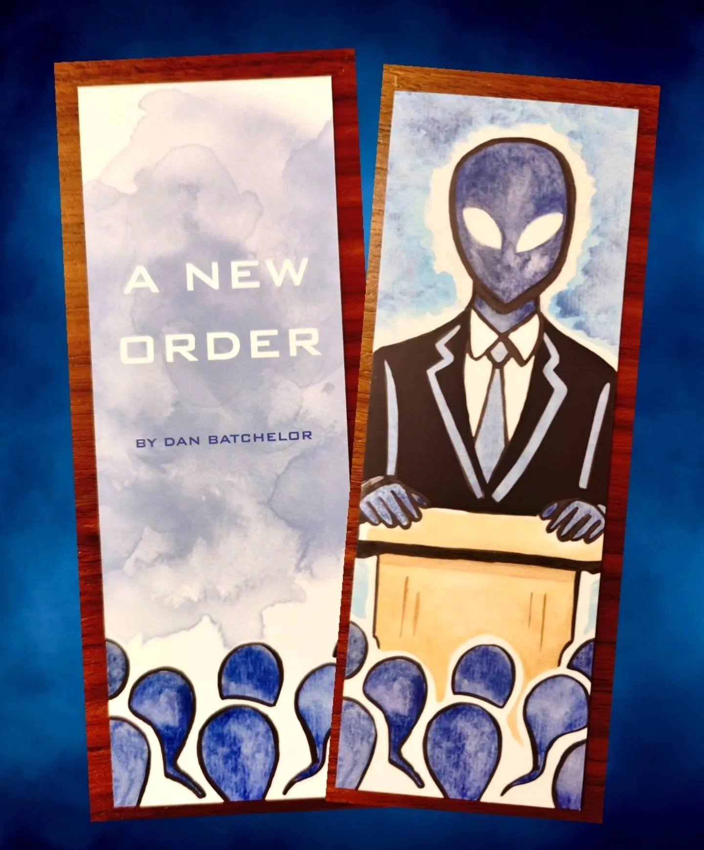 Thank you to the very talented our @rosiescodeller for these beautifully designed and made bookmarks. 🙏🙏😁😁👽👽🛸🛸

To get one of these watercolour bookmarks with a copy of the book head to www.jackpalmerseries.co.uk (link in bio)

Or come along 