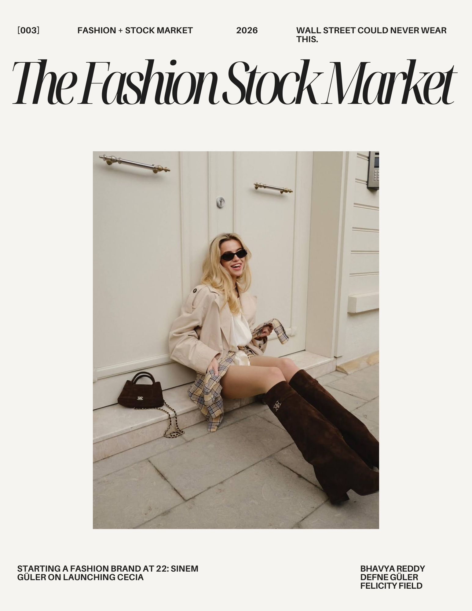 Starting a Fashion Brand at 22: Sinem Güler on Launching Cecia