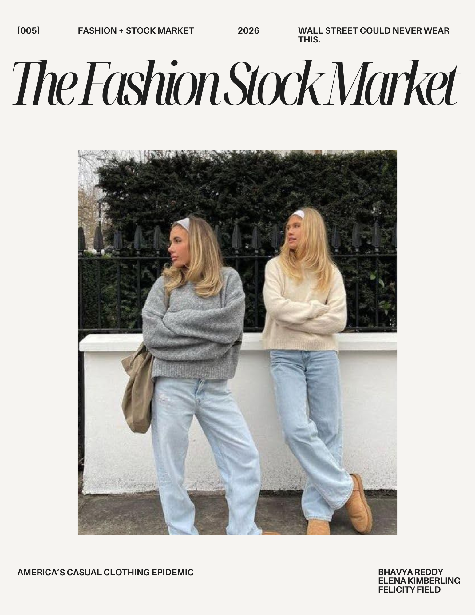 America’s casual clothing epidemic