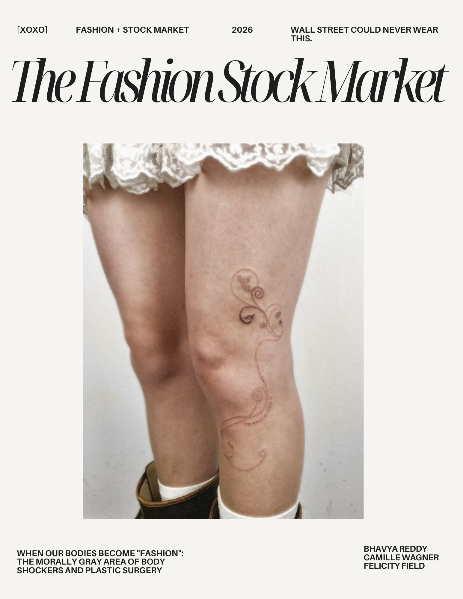 When Our Bodies Become "Fashion": The Morally Gray Area of Body Shockers and Plastic Surgery