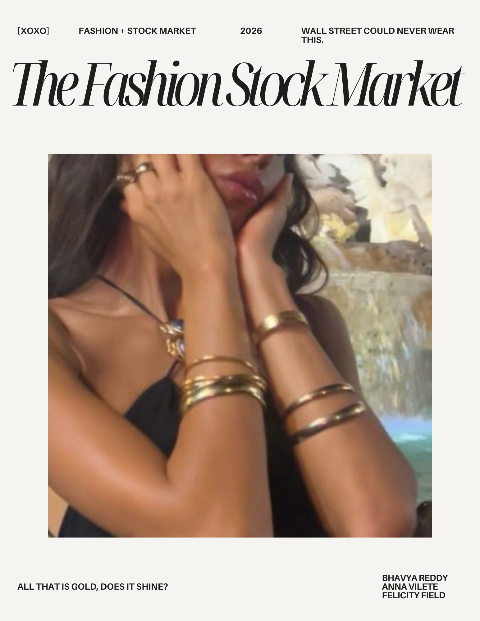 All that is gold, does it shine?