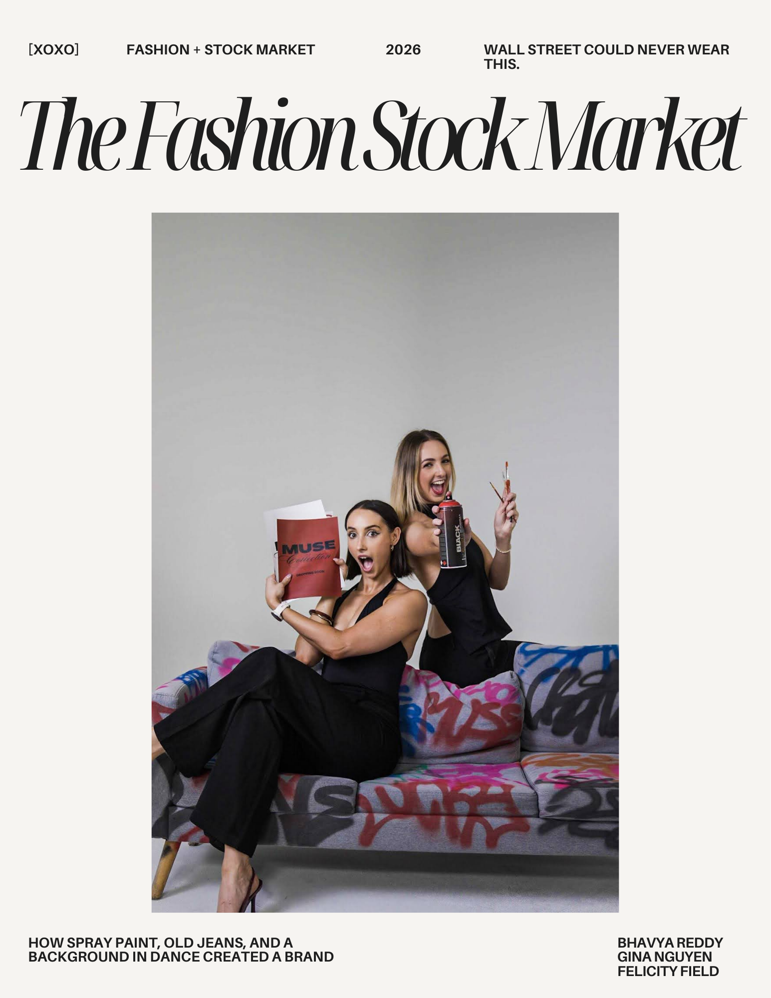 How Spray Paint, Old Jeans And A Background In Dance Created A Brand