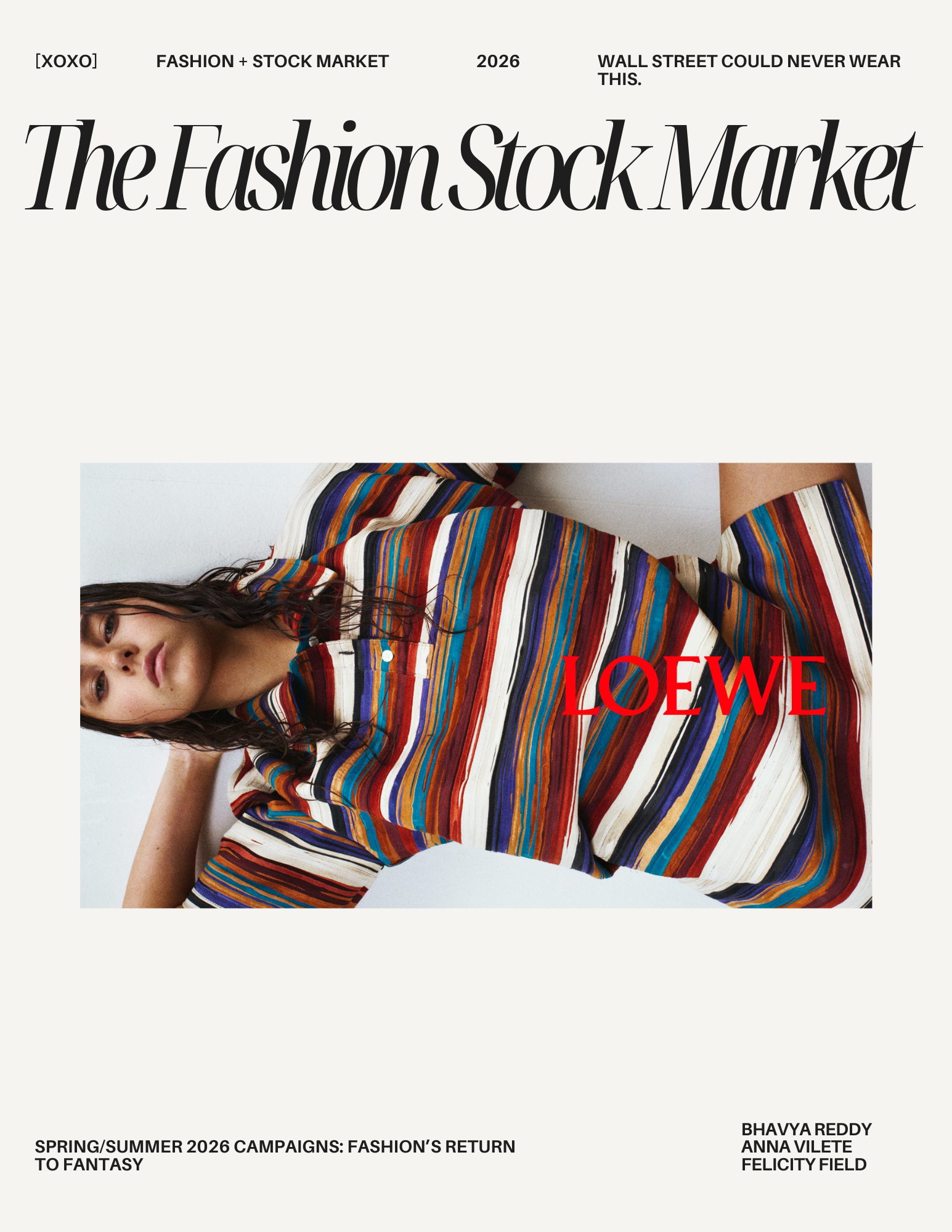 Spring/Summer 2026 Campaigns: Fashion’s Return to Fantasy