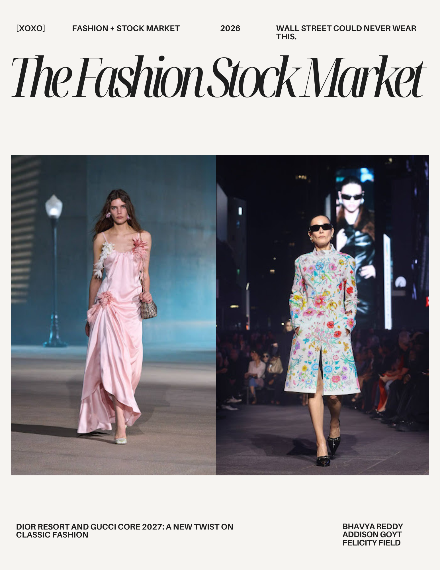 Dior Resort and Gucci Core 2027: A New Twist on Classic Fashion