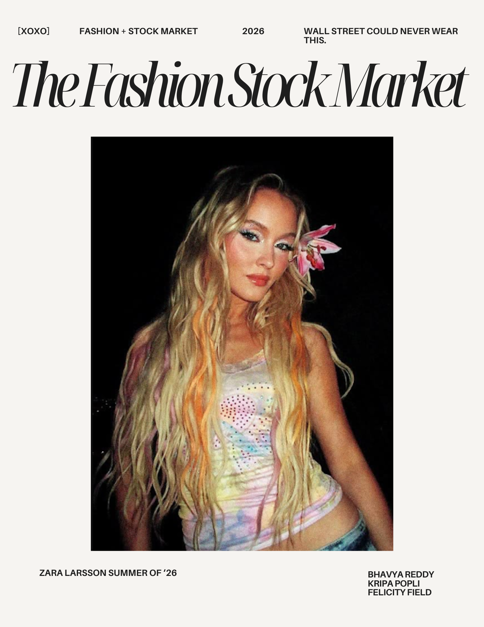 Zara Larsson Summer of ‘26