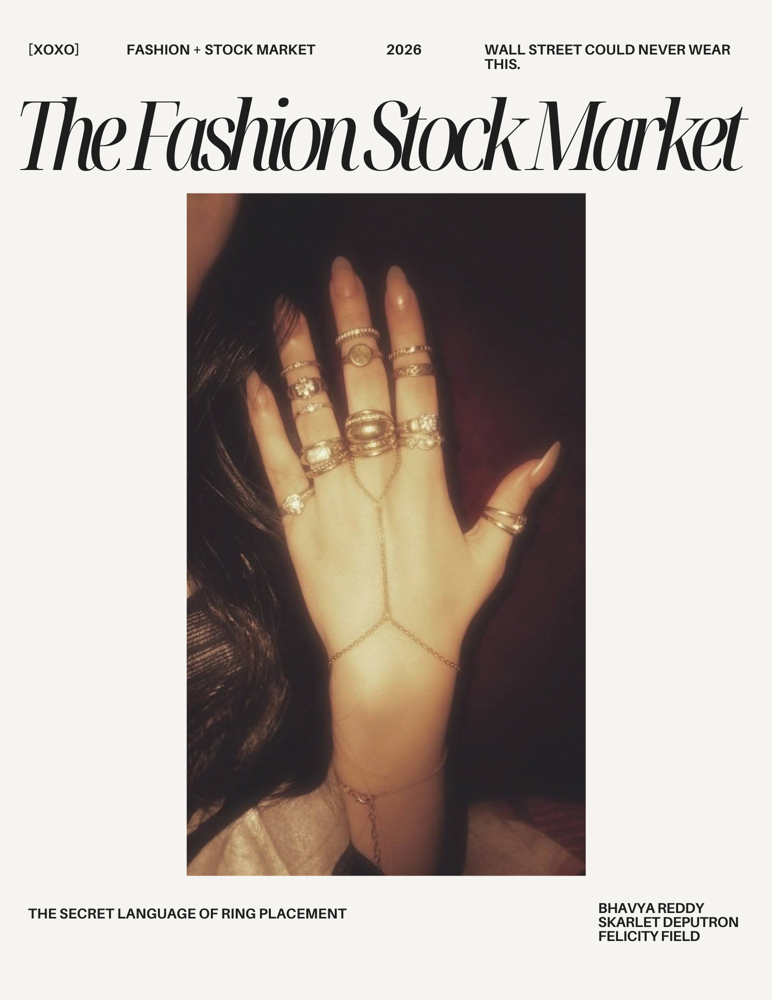 The Secret Language of Ring Placement