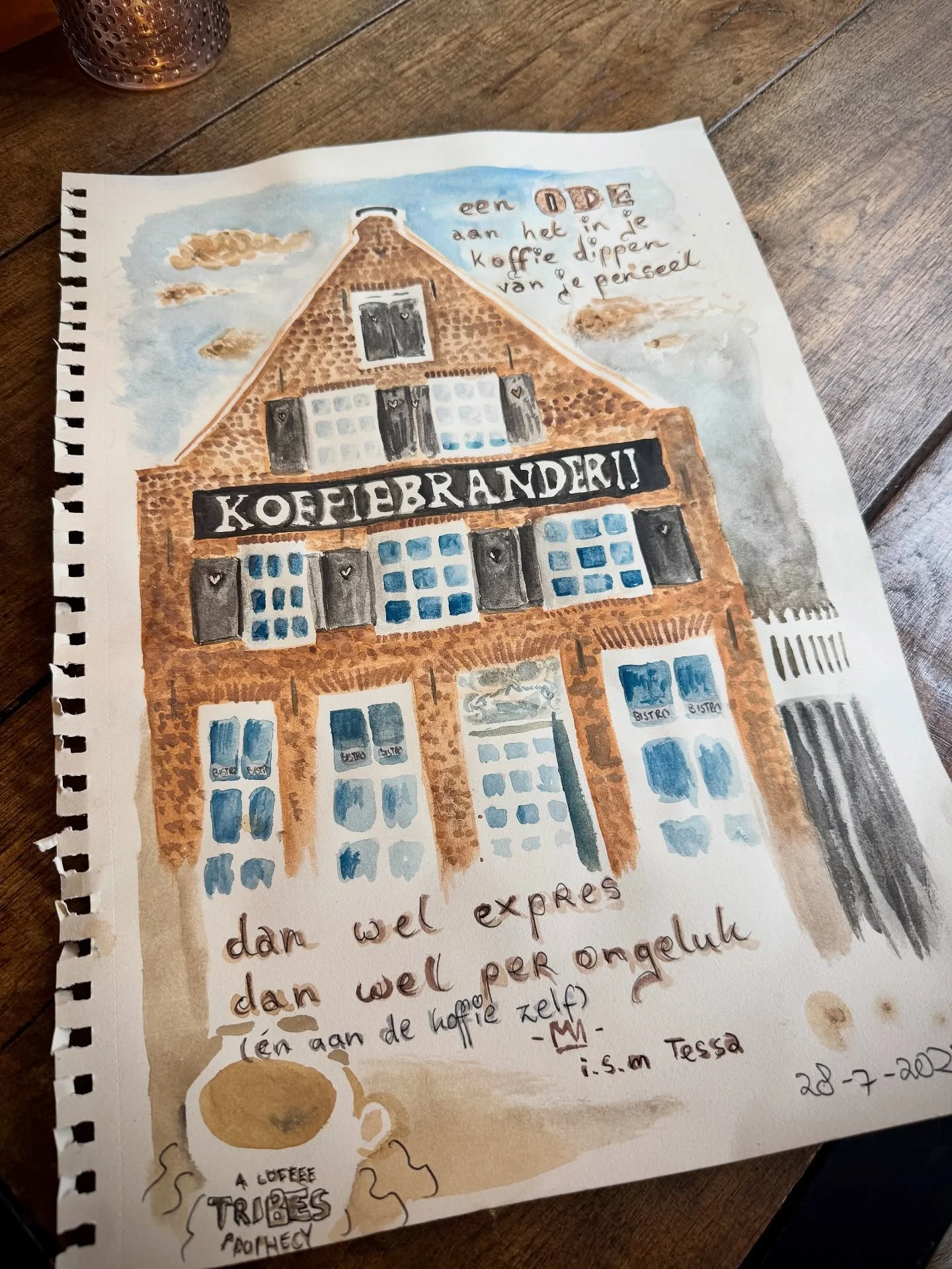 De afgelopen dagen hele lieve cadeautjes gehad! 🥰 Krijgen natuurlijk allemaal een mooi plekje in het restaurant. Morgen zijn we dicht maar vanaf donderdag zijn ze allemaal te bewonderen! ❤️