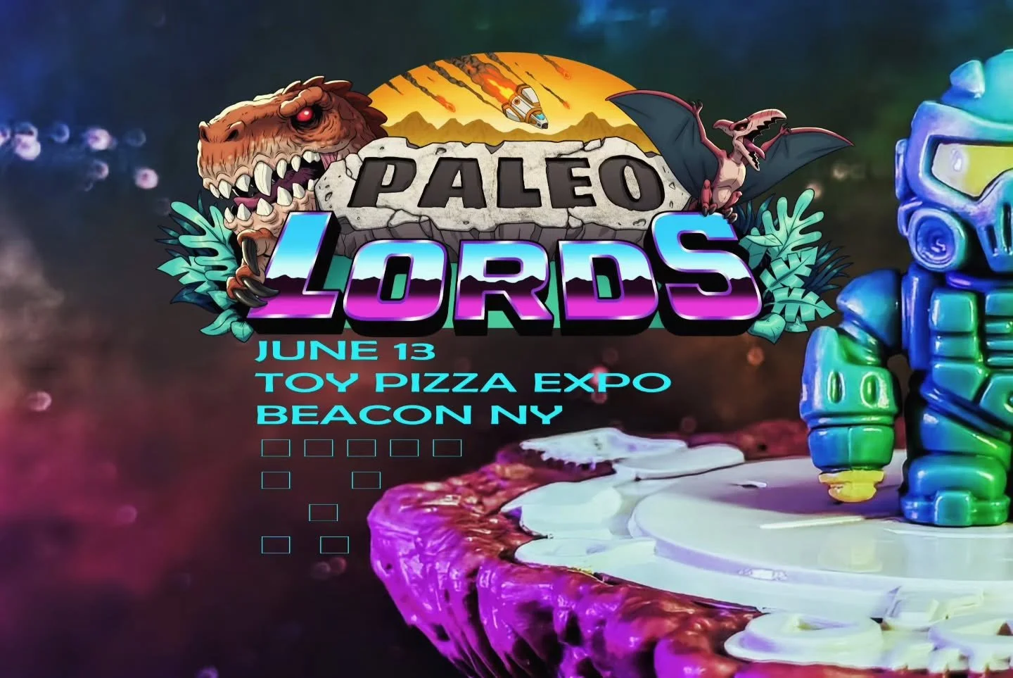 Join us next Saturday in Beacon NY for the first official release of Paleolords. 

Online release to follow, more information coming soon! 
#paleolords #glyos #jamesgroman #toys #minifigures