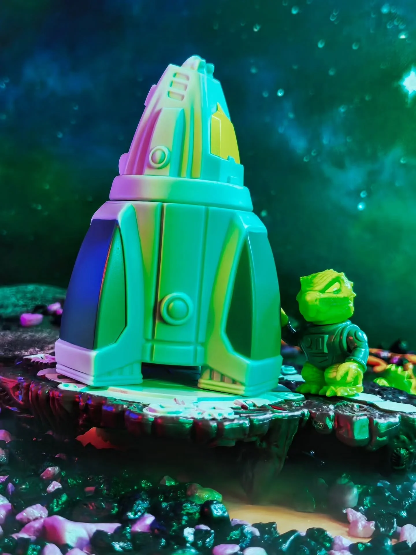 Fuel up. 
PALEOLORDS releases tomorrow night, Friday June 26, at 9 PM est.  Link in Bio. 
#paleolords #glyos #jamesgroman #dinosaurs #scifi